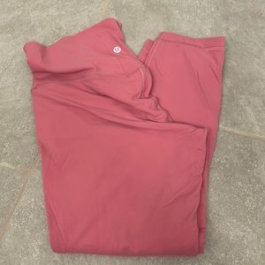 Pink Lululemon align leggings